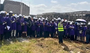 FUTA Quantity Surveying Students Apply Classroom Knowledge on Site at Ondo State Judiciary Complex