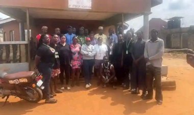 HND II Students of Urban and Regional Planning, Federal Polytechnic, Visit Ipokia for Master Plan Preparation