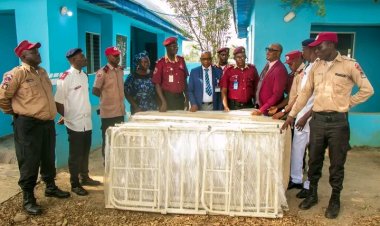 McPherson University Donates Hospital Beds to FRSC Ogunmakin Command