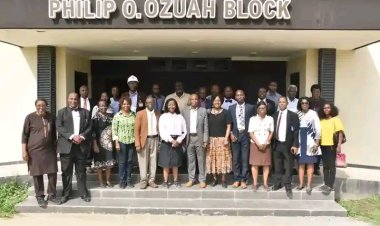 CoMUI Provost Leads Executive Inspection of New Student Hostel Project at UCH Ibadan