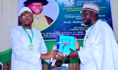 New Leadership Era at FULafia as Prof. Kida Succeeds Prof. Abdul Rahman