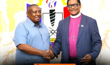UNIZIK Vice-Chancellor Receives Primate of All Nigeria, Most Rev (Dr) Henry Ndukuba, in Inspirational Courtesy Visit