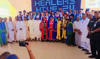 FUBK Celebrates 5th Induction and Oath-Taking for Nursing Science Graduands