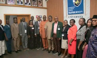 MLSCN Conducts Professional Accreditation of Medical Laboratory Science at McPherson University