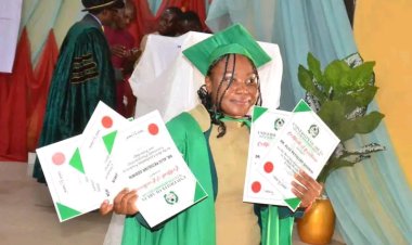 Peculiar Godwin Aliu Emerges Overall Best Graduate in Veterinary Medicine at FUNAAB