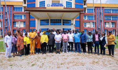 LASU 13th Governing Council Kicks Off Annual Campus Tour with Main Campus Facility Inspection