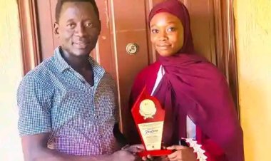 NSUK English Student Honors Mentors After Prestigious Award Win