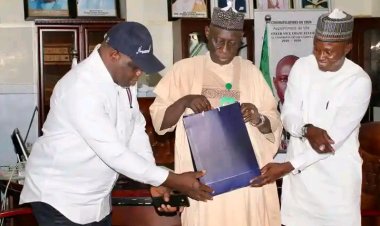 FUEZ Vice-Chancellor Receives NUPEMCO Delegation to Discuss Staff Pension Welfare