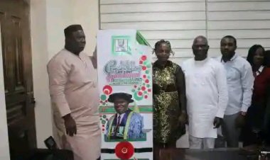 Philosophy Department Pays Homage to New NOUN Vice Chancellor, Prof. Uduma Oji Uduma