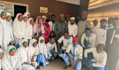 Khalifa Isyaku Rabiu Secondary School Students Visit University Library on Educational Tour