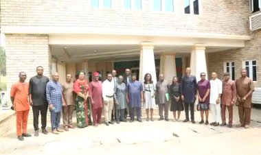 ABSU Vice-Chancellor Welcomes MLSCN Accreditation Team, Commends Governor Otti’s Visionary Funding