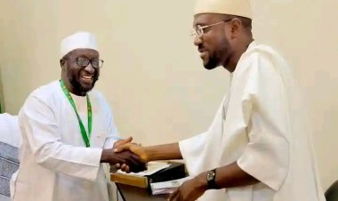 FULafia Vice-Chancellor, Prof. Kida, Receives Sarkin Shanun Lafia on Courtesy Visit