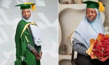 Adeniyi Maryam Adedolapo Emerges as Overall Best Graduating Student at FUOYE