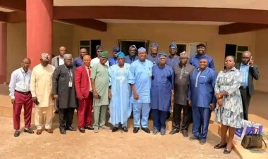 UNILESA Management Receives New Teaching Hospital Ag. CMD; Commends Governor Adeleke’s Healthcare Transformation