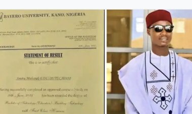 Tragedy as Prominent Student Leader and First-Class Graduate, Mubarak Aminu Mams, Dies in Motor Accident