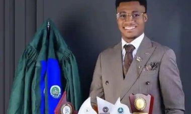 David Chigbo Graduates with First-Class Honours in International Relations from Caleb University