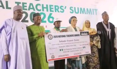 UNILORIN Alumnus Francis Taiwo Solanke Named Nigeria’s Overall Best Primary School Teacher