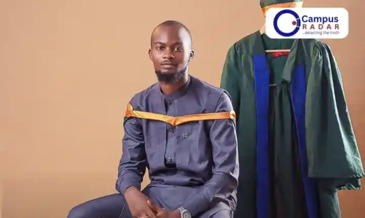 Years After Making History as First Muslim Head Boy, Man Emerges Best Graduating Student of Statistics