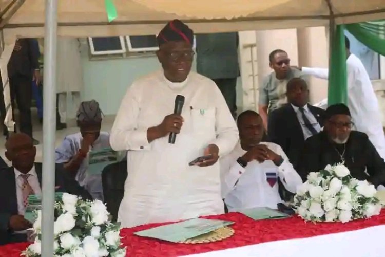 NOUN Names Postgraduate School Building After Founding VC, Emeritus Professor Olugbemiro Jegede