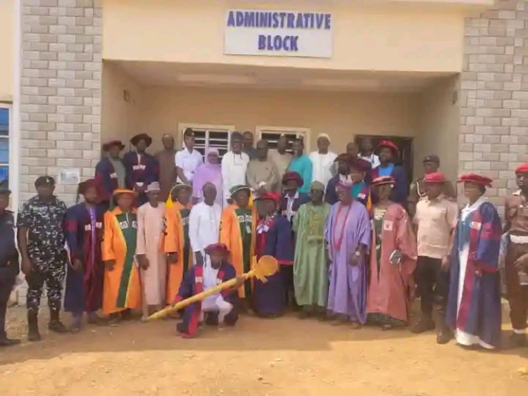 14th Matriculation: Lenspoly Offa Rector Charges New Students on Discipline, Academic Excellence