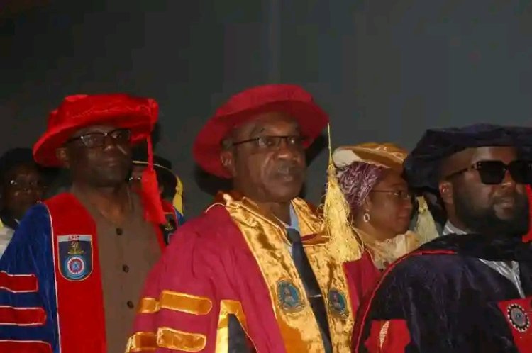 TSU Vice-Chancellor Professor Sunday Paul Bako Honors ABU Zaria’s 45th Convocation