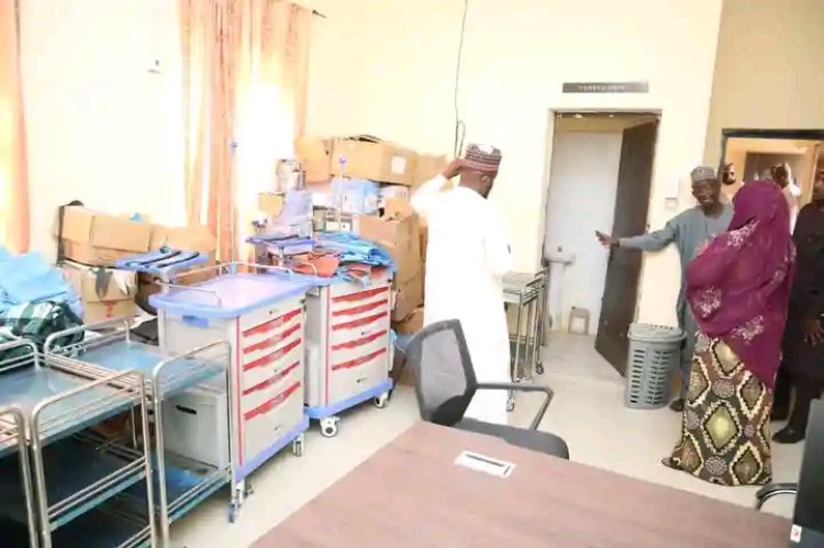 SAZU Vice-Chancellor Inspects Nursing Labs and Clinic; Pledges Enhanced Support for Clinical Training