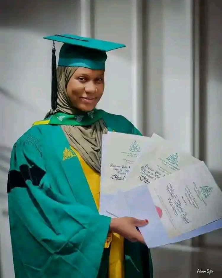 Ahmad Aisha Rufai Emerges Third Overall Best Graduating Student at ABU Zaria
