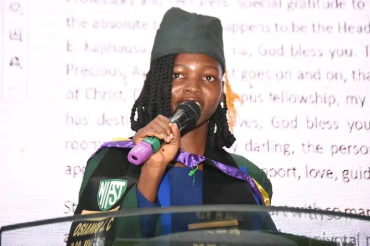 FUNAAB’s Best Graduating Student Credits Parents’ Prayers and Sacrifice for Academic Success