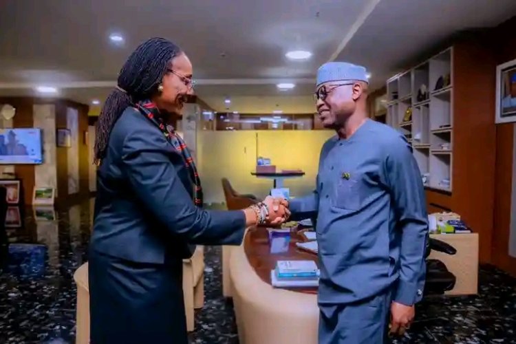 Director-General of Nigerian Law School, Dr. Odusote, Visits Ekiti Governor to Strengthen Institutional Ties