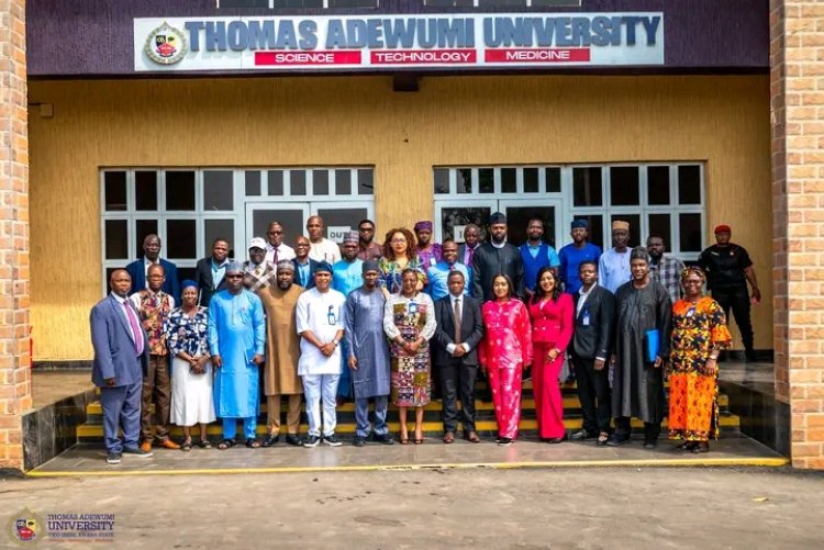 Thomas Adewumi University Hosts NUC Resource Verification Team