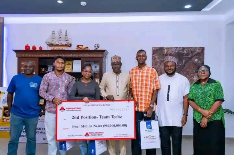 Nile University Of Nigeria Software Engineering Students Secure ₦4M Prize at THINKATHON 2025
