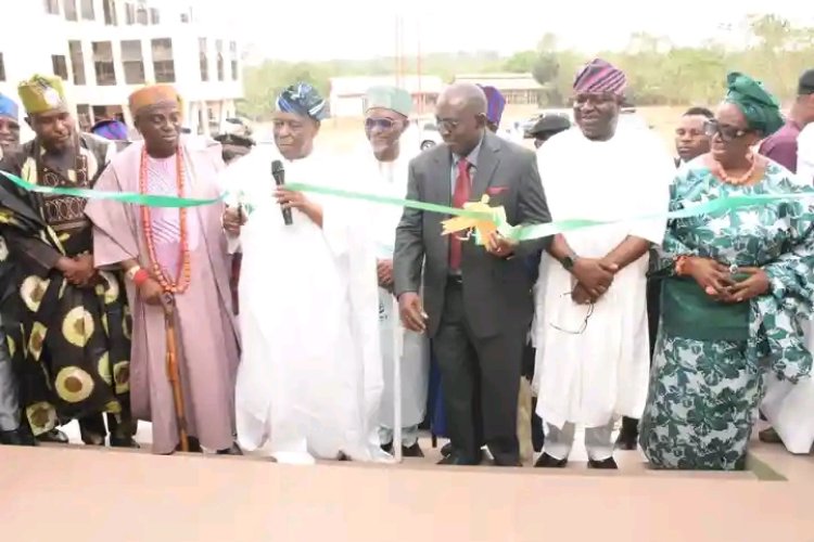 FUNAAB Pro-Chancellor Leads Commissioning of Landmark Projects