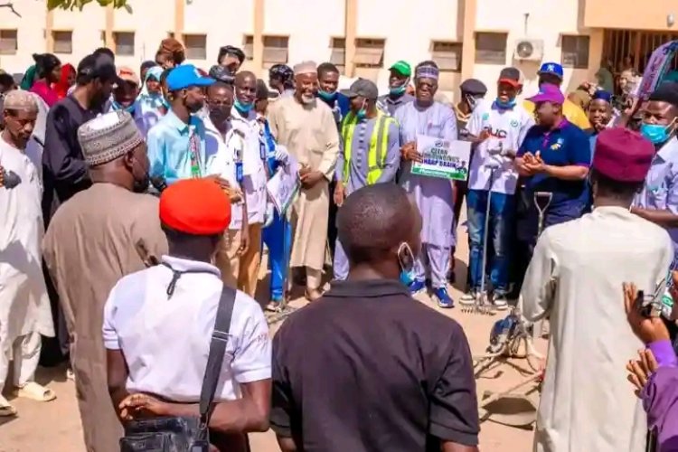 ATBU Leadership Joins Students in Major Campus Sanitation Drive