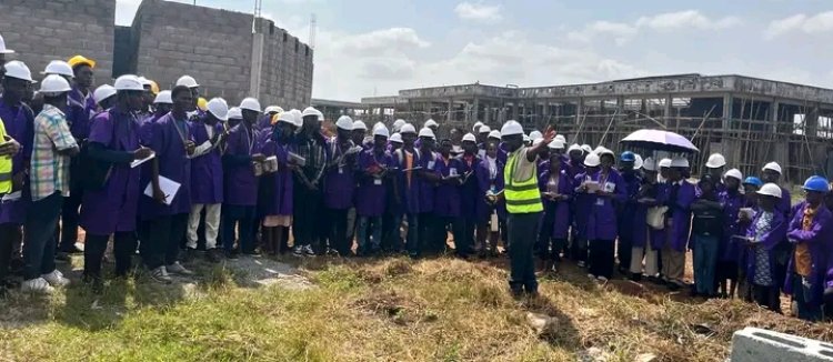 FUTA Quantity Surveying Students Apply Classroom Knowledge on Site at Ondo State Judiciary Complex
