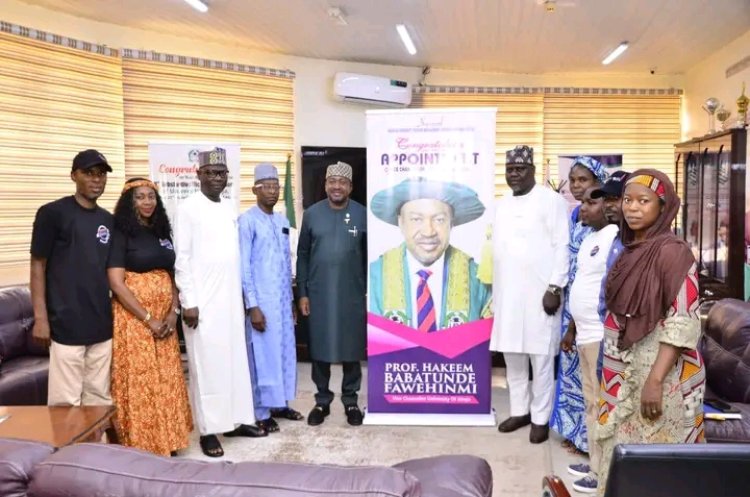 UNIABUJA VC Reaffirms Commitment to Strategic Partnerships with Government and Corporate Bodies