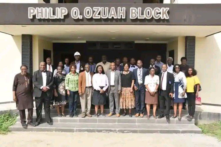 CoMUI Provost Leads Executive Inspection of New Student Hostel Project at UCH Ibadan