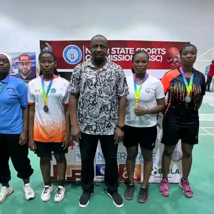 Newgate University Minna Dominates Badminton Events at Niger State Intercollegiate Games