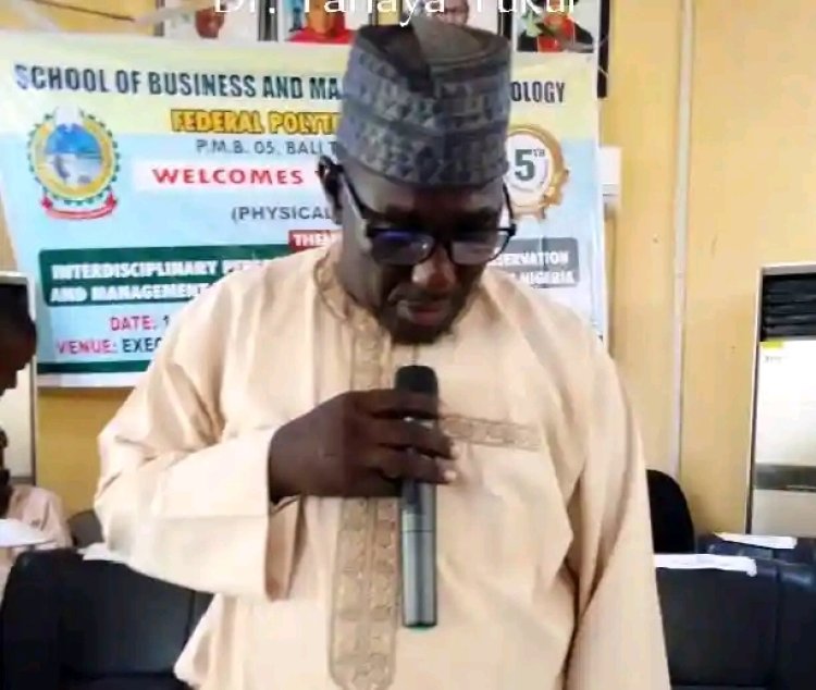 Federal Polytechnic Bali Hosts 5th National Conference on Biodiversity and Sustainability