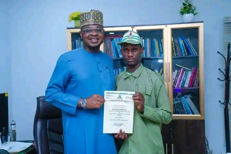 "Young Pantami" Khalid Salis Rabiu Emerges as Overall Best Graduating Student at Northwest University