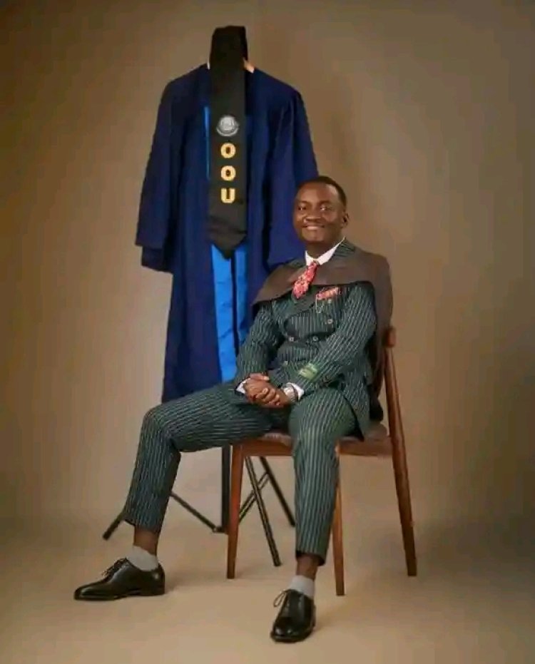OOU Engineering Student Boluwatito Sodunke Graduates with First-Class Honours and Top Ranking