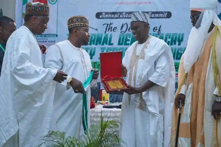 UniAbuja Social Sciences Faculty Honors Governor Abba Kabir Yusuf at Annual Academic Summit