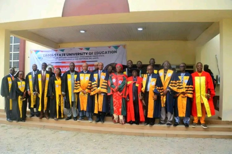 LASUED Hosts Maiden Inaugural Lecture, Sets Pace for New Academic Tradition