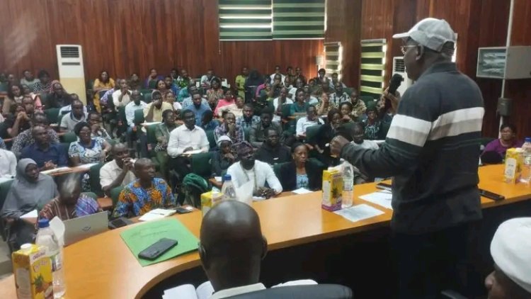 FUNAAB Vice-Chancellor Urges New Academic Staff to Prioritise Innovation and Integrity