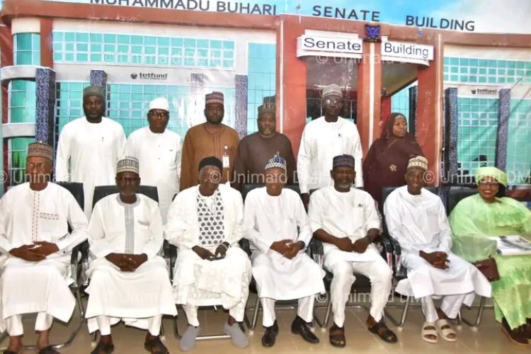 TETFund Delegation Visits University of Maiduguri Centre of Excellence