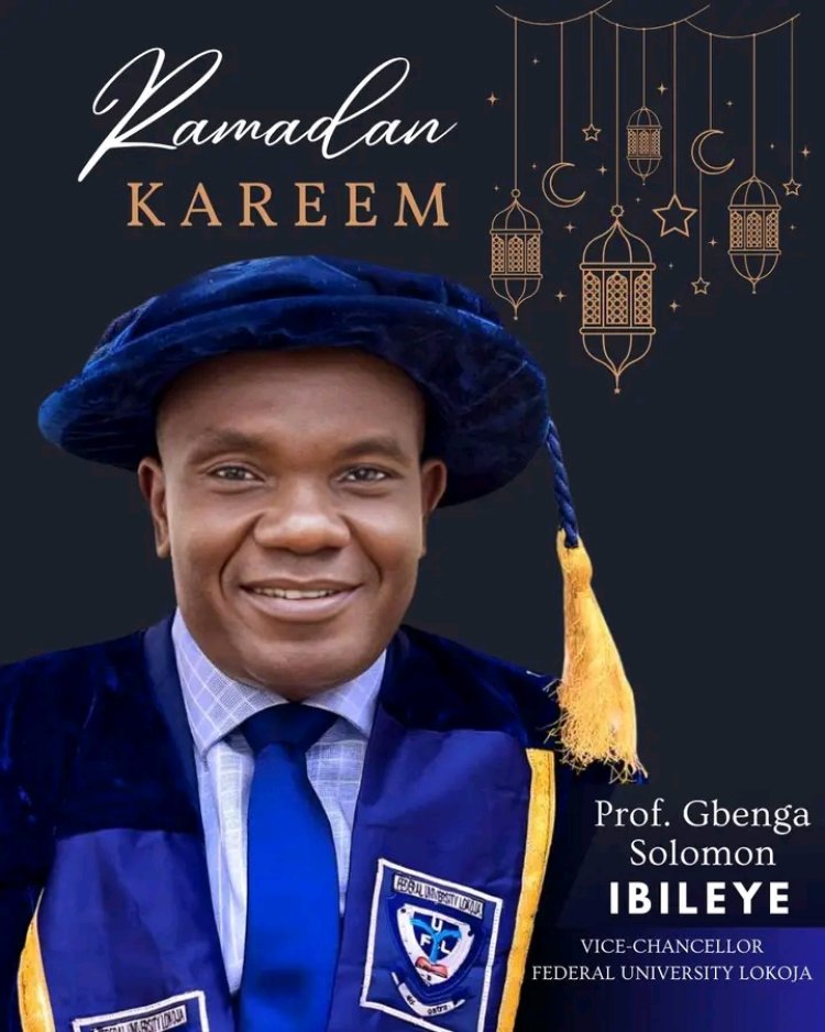 Federal University Lokoja VC Issues Lent and Ramadan Greetings on First Day in Office