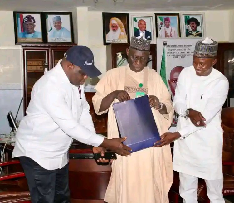 FUEZ Vice-Chancellor Receives NUPEMCO Delegation to Discuss Staff Pension Welfare