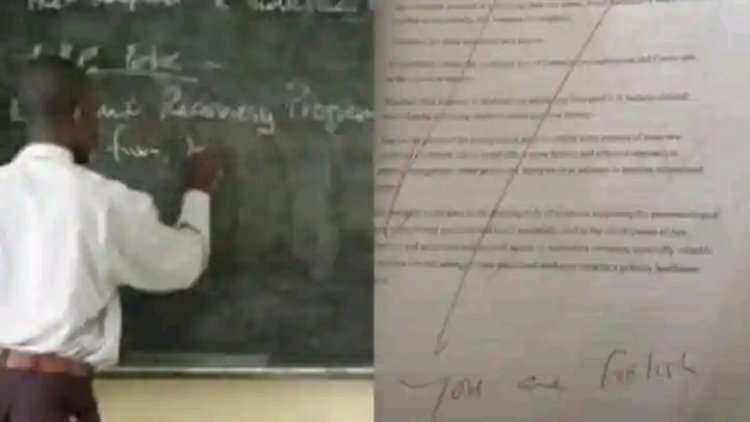 Lecturer Sparks Outrage After Allegedly Cancelling Final-Year Project