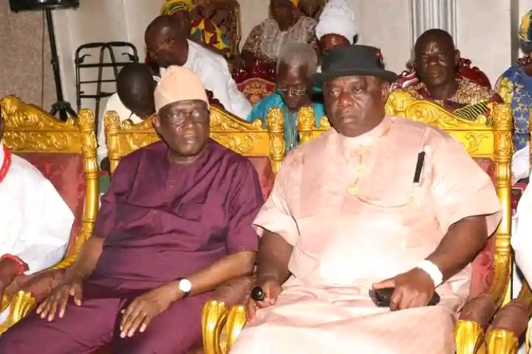 NOUN Vice-Chancellor, Prof. Uduma, Visits Chancellor Oba Ewuare II, Seeks Royal Guidance for Tenure