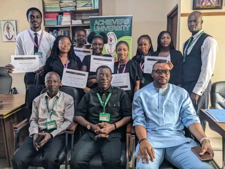 Achievers University Law Students Win Best Memorial at National Philip C. Jessup Moot Court Competition