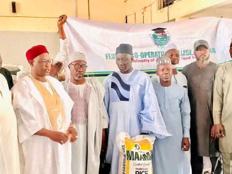 Speaker Abbas Tajudeen Donates 3,000 Bags of Rice to Federal University of Education, Zaria